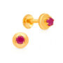 Amira Gold — Gemstone Earring