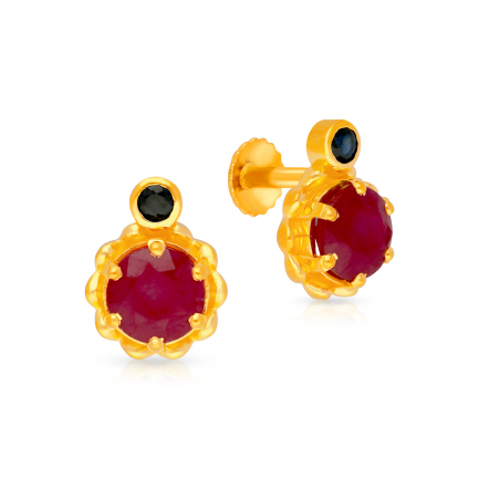 Amira Gold — Gemstone Earring