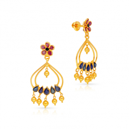 Amira Gold — Gemstone Earring