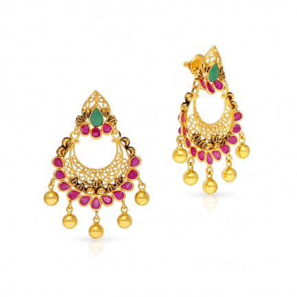 Amira Gold — Gemstone Earring
