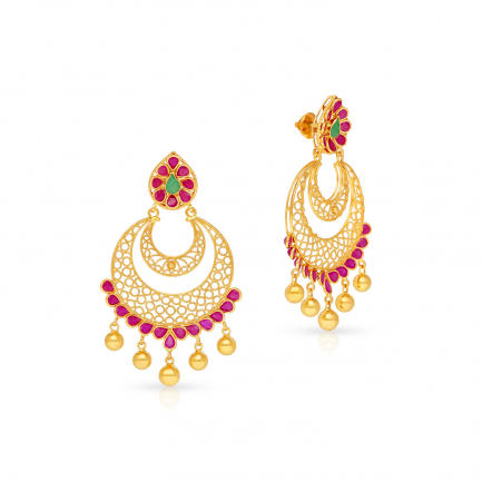 Amira Gold — Gemstone Earring