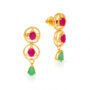 Amira Gold — Gemstone Earring