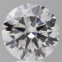 Amira Gold 6.09 ct. Lab Grown Round cut Diamond