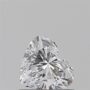 Amira Gold 0.61 ct. Natural Heart shaped Diamond