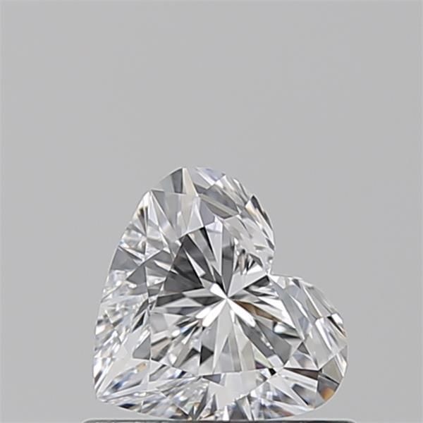 Amira Gold 0.61 ct. Natural Heart shaped Diamond