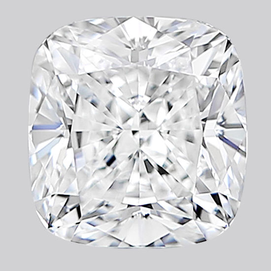 Amira Gold 6.01 ct. Lab Grown Cushion Diamond