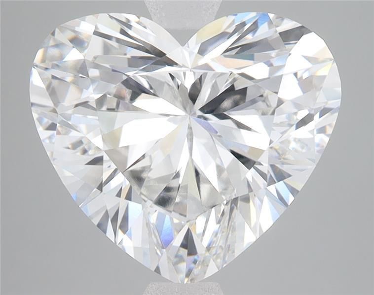 Amira Gold 5.08 ct. Lab Grown Heart shaped Diamond
