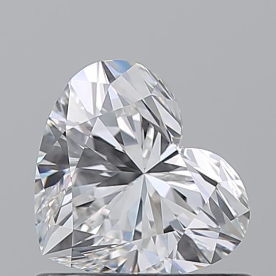 Amira Gold 0.74 ct. Natural Heart shaped Diamond