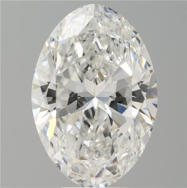 Amira Gold 7.03 ct. Lab Grown Oval cut Diamond
