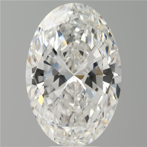 Amira Gold 8.09 ct. Lab Grown Oval cut Diamond
