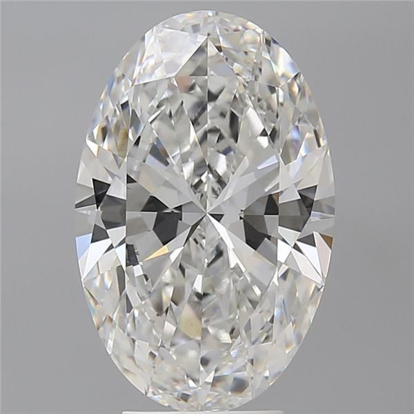 Amira Gold 5.02 ct. Lab Grown Oval cut Diamond