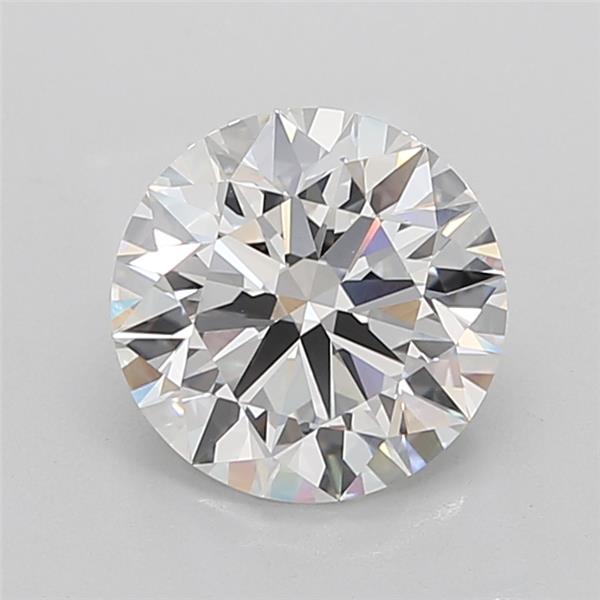 Amira Gold 5.03 ct. Lab Grown Round cut Diamond