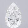 Amira Gold 10.05 ct. Lab Grown Pear shaped Diamond