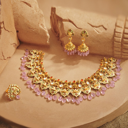 Amira Gold — Gold Necklace Set