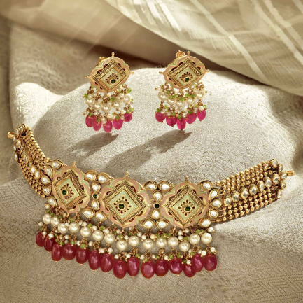 Amira Gold — Gold Necklace Set