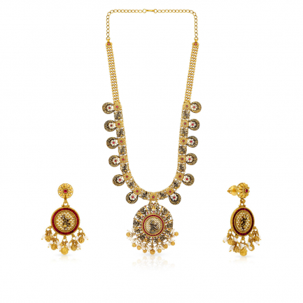 Amira Gold — Gold Necklace Set