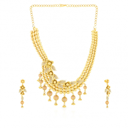 Amira Gold — Gold Necklace Set