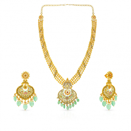 Amira Gold — Gold Necklace Set
