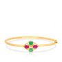 Amira Gold — Gemstone Bangle