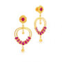 Amira Gold — Gemstone Earring